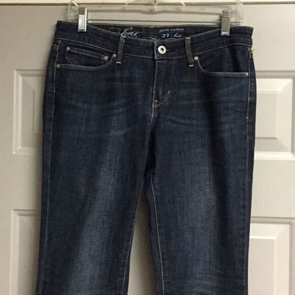Levi’s Demi Curve‎ Boot Cut Blue Denim Jeans Size 32 x 31 - Picture 2 of 6